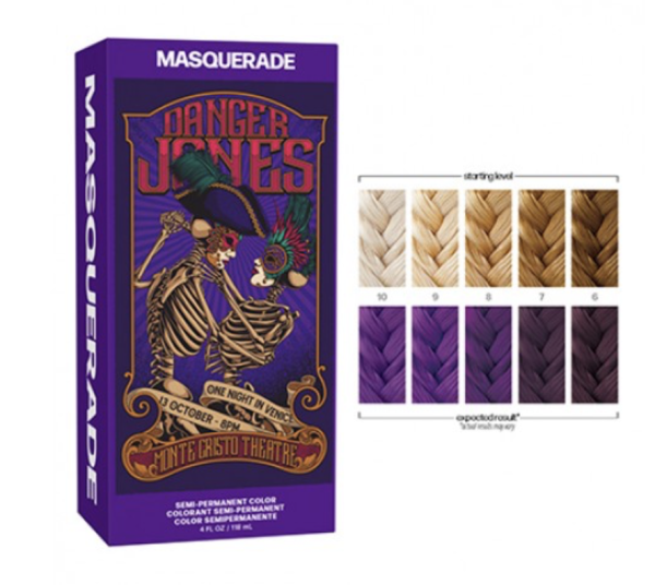 Danger Jones Masquerade Purple Semi Permanent Colour